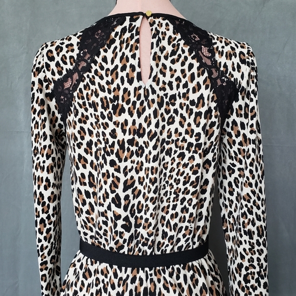 Leopard Print Super Cute Juicy Couture Mini Dress - Picture 5 of 16